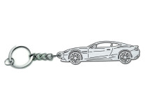 Keychain Aston Martin Vanquish II 2012-2018 - (type STEEL)